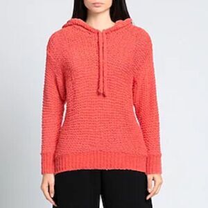 NWT Marant ÉTOILE Loose Knot Hoodie Sweater Coral XL / Fr 44